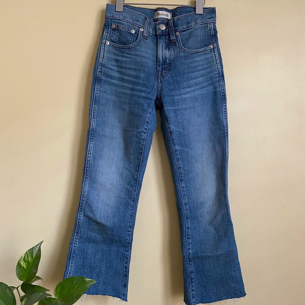 Madewell Eco Cali Demi Crop Jeans